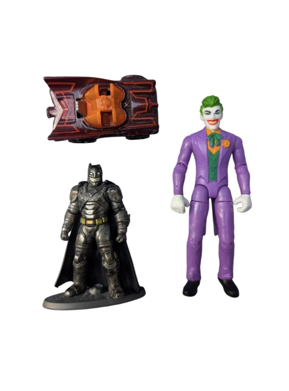 2 For $20 🩷 Mini Batman Figures & Batmobile Lot